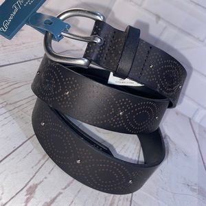 Studded Black Belt